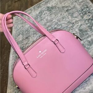 kate spade pink dome satchel